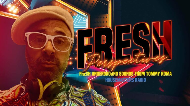 image of a dj on a radio show banner