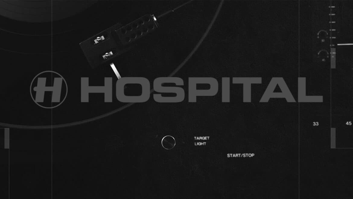 drum and bass label logo for hospital records
