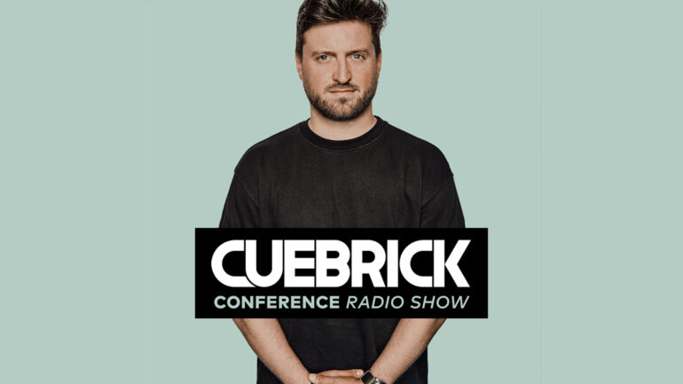 Cuebrick Presents - Cuebrick's Conference house music show banner