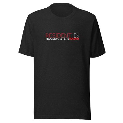 The Housemasters Resident DJ T-Shirt Black