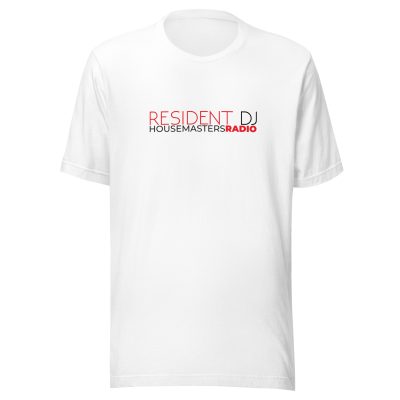 The Housemasters Resident DJ T-Shirt White